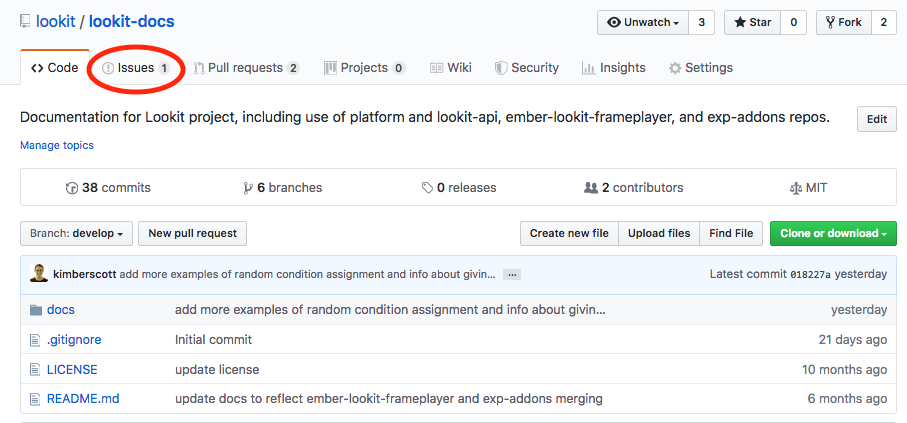 See all issues on GitHub